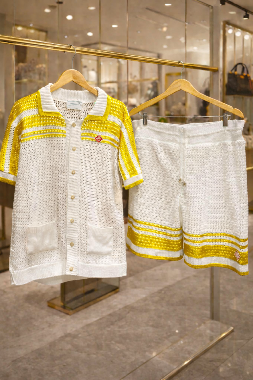 Conjunto Casablanca em algodão leve: Camisola + Calças