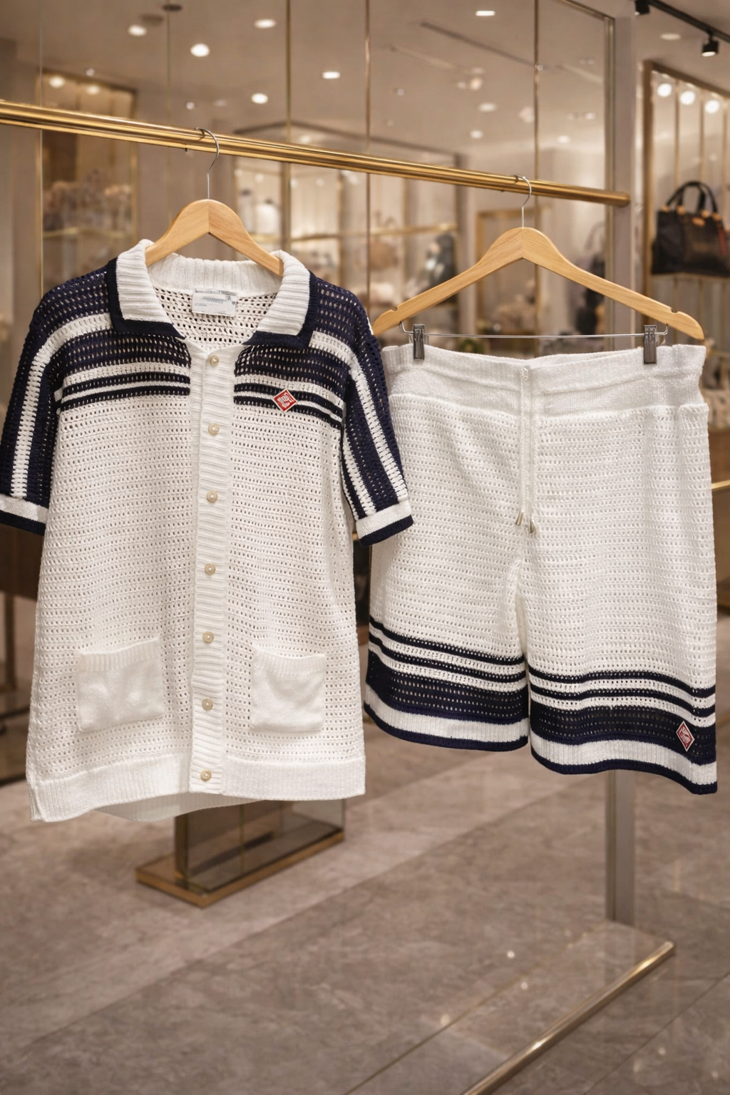 Conjunto Casablanca em algodão leve: Camisola + Calças