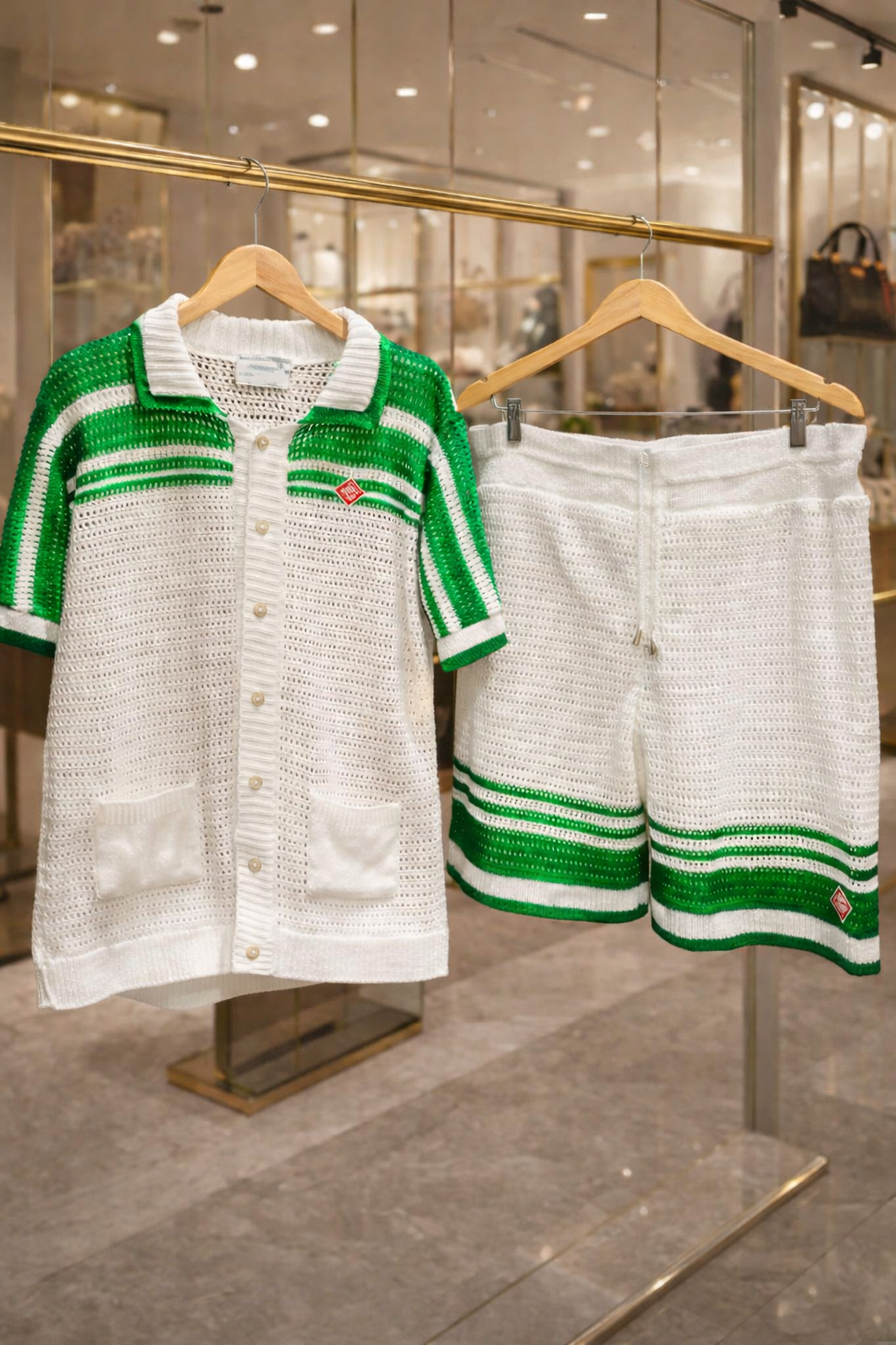 Conjunto Casablanca em algodão leve: Camisola + Calças