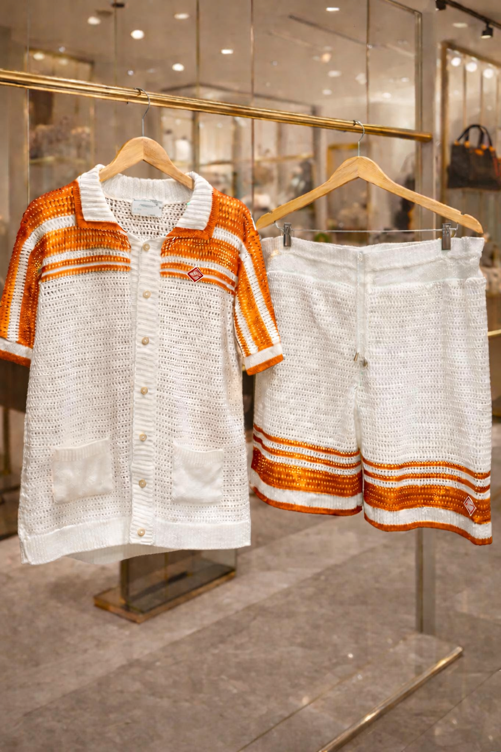 Conjunto Casablanca em algodão leve: Camisola + Calças