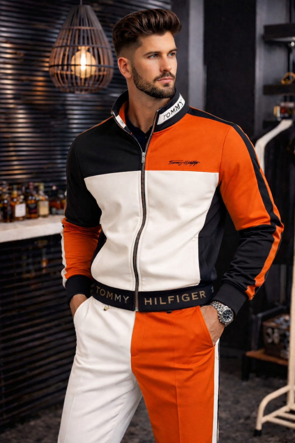 Elegante Tricolor Premium para Homem – Loja Luxury