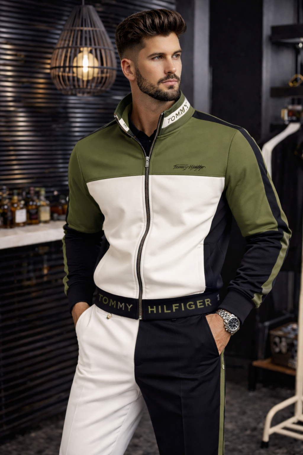 Elegante Tricolor Premium para Homem – Loja Luxury